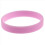 Silicone Rubber Wristband Bangle Pink 4