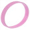 Silicone Rubber Wristband Bangle Pink 2