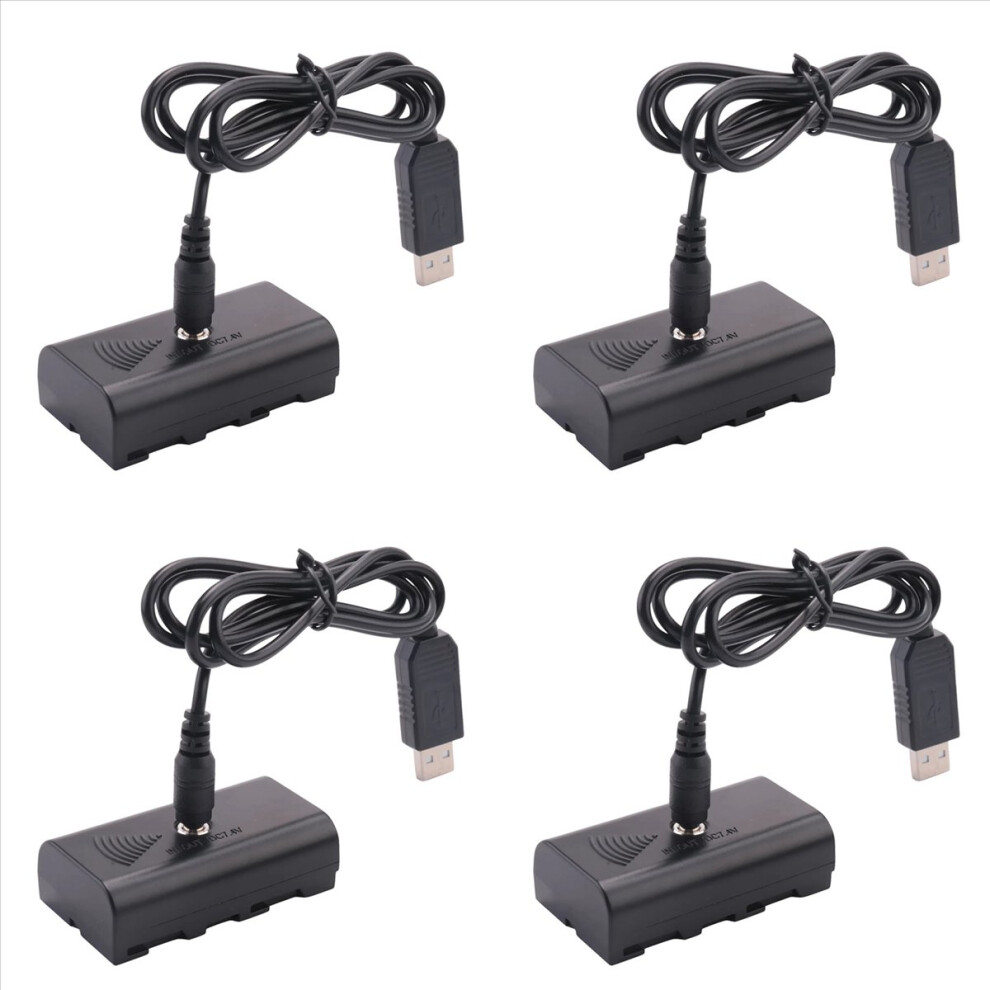 Dc Coupler Dummy Battery+5V Usb Cable For Np F550 F570 F770 4853004651039