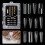 288 Pieces Nails Forms Set Nails Extension Molds 12 Types Nail 1