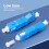 8er-Pack Singlemode 9/125 Um SC/UPC-Stecker auf LC/UPC-Buchse, Hybrid 5