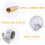Durable Gas Regulator Valves for Tabletop BBQ Practical Griddles 6
