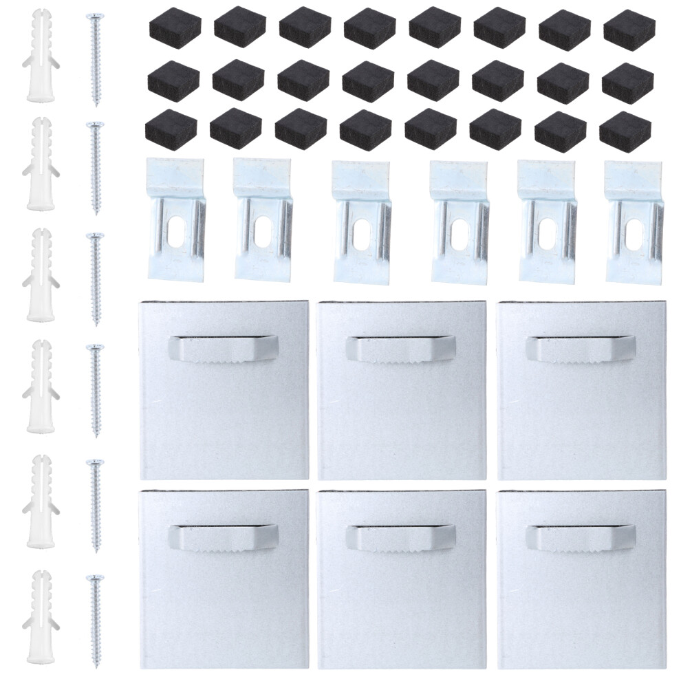 Adhesive Hanging Plates Self Adhesive Metal Hanger Set 7751000021054