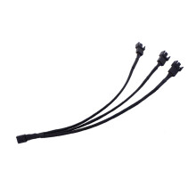 4Pin Stk Fan Splitter Kabel Schwarz Für Pwm Lüftersteuerung