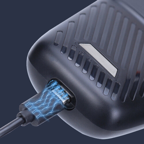 Travel Friendly LCD Display Beard Shaver Waterproof Shaver USB 1