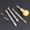 4 Pcs Hole Puncher Drills Single Head Cable Home Double Heads 10