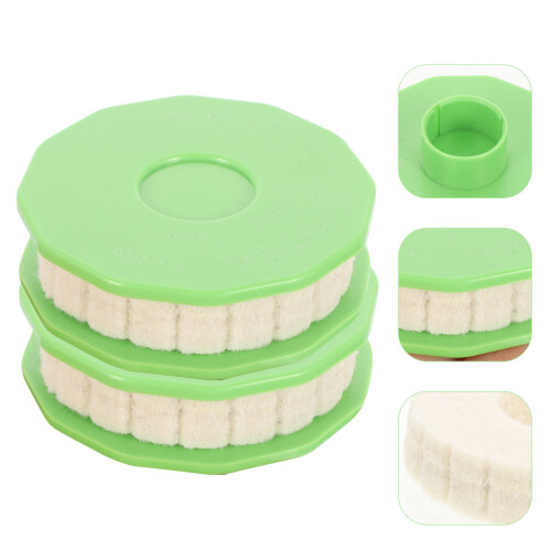 2Pièces Outil Lubrification Chaîne Vélo Plastique Vert Clair Compact 2