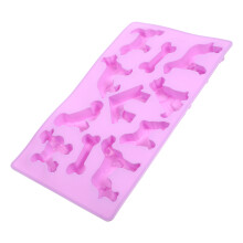 Silikonform Mit Hundeknochen (Zufällige Farbe)