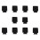 10st Bier Getränkedosendekor Isolierhülse Trinkflasche 1