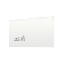 Whiteboard Aufkleber Weiß Peel & Stick Für Kreative Notizen