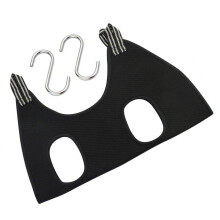 1Set Hundeschlinge Aus Polyester Schwarz Für Pflegeleichte Nagelpflege