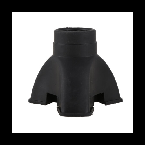1X Walking Stick End Tripod CANE TIP Self Standing Rubber NON-SLIP 2
