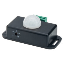 Pir Bewegungssensor Lichtschalter Aluminium ABS Schwarz Mit Timer