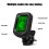 Guitar Tuner Clip on, Digital Electric Tuner with LCD Display, 6
