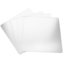 4Stk Bruchsicherer Spiegel Ohne Glas Für Wand Und Tür Transparent