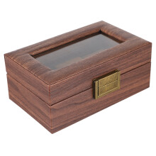 uhren displaykasten 3 fächer holz uhrenbox für sammlung