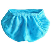 Breathable Mesh Cat Grooming Mask Bite Restraint Bag Light Blue for Grooming and Preventing Biting Meowing B6U1