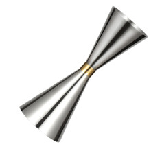 1Stk Doppelkopf Edelstahl Cocktail Jigger Ounce Cup Profi Barwerkzeug