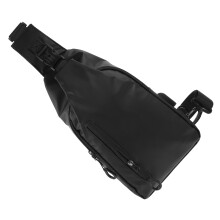 Crossbody-Umhängetasche Sporttasche Sling-Brusttasche Black