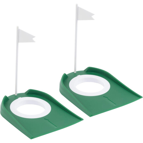 2St Oefen Putting Hole Cups Voor Golf Met Lichtgewicht Trainingstool 1