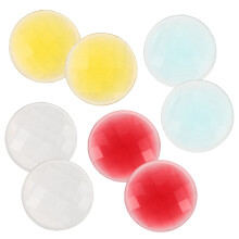 8Stk Prismenkunststofflinsen Bunt Kaleidoskop Zubehör DIY Bastelset