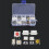 250Stk Push Button Taster Kit Bunte Momentary Schalter Elektronik 9