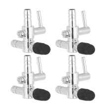 4Stk Aquarium Luftverteiler Hebel Edelstahl 4Mm Sauerstoffrohr