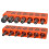 1Set Torx Security Bit Set S2 Legierung Orange Stern Bits 4