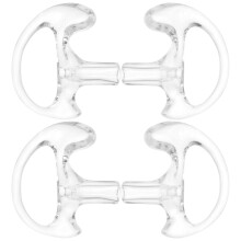 5Paare Silikon Interphone Ohrstöpsel Transparent Ohrhörer Ersatz