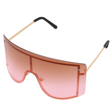 1Paar Herren Windschutz-Sonnenbrille Pink Stylische Outdoor-Modebrille