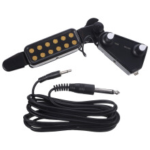Stabiler Gitarrenabnehmer Schwarz Mit Klarem Sound Und Regler