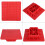 2X Rot Verstärkte Jack Off-Road Basis Hebe Jack Pad 4