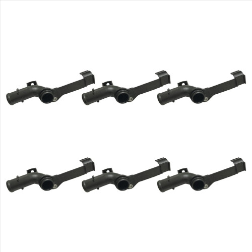 Black Plastic Engine Water Pipe to Cylinder Head