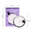Gentle Reusable Plant Fiber Makeup Remover Pads, White, Multi-Function 2