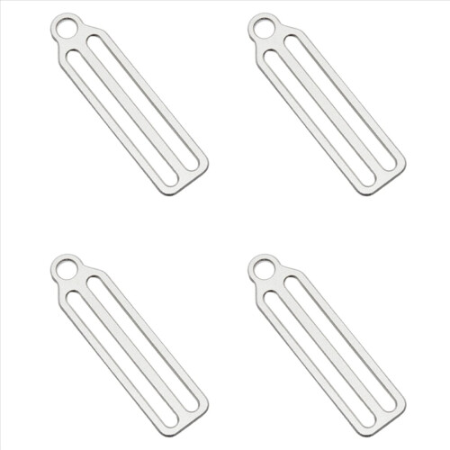 4X Scuba Diving BCD Fixing Buckle Rope Retainer for 2Inch Webbing