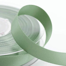 Italian Options Satin Ribbon, 50mm x 25m, Sage Green