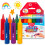 ZIMPLI Bath Crayons, 6-Pack, Washable 2