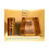 Au Vodka Gift Set, Blue Raspberry 5cl & Gold Glass 9