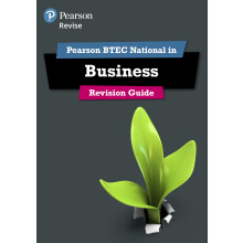 Pearson REVISE BTEC National Business Revision Guide inc online edition - for 2025 exams