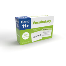 Bond 11+ Vocabulary Flashcards: 200 flashcards ready for the 2025 exams (for GL Assessment & other 11 plus exams)