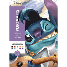 Mystery Colouring - Portraits: Reveal iconic Disney characters with colour by number