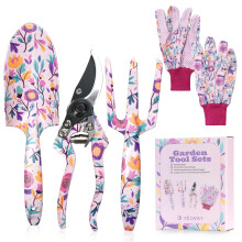 Velway Gardening Tools, 5-Piece Set w/Gloves