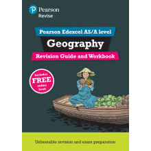 Pearson REVISE Edexcel AS/A Level Geography Revision Guide & Workbook inc online edition - for 2026, 2027 exams