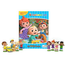Cocomelon My Busy Books - Storybook, 10 figurines, playmat