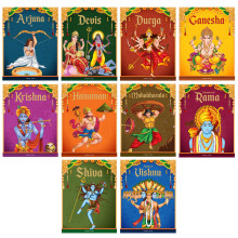 Tales from Indian Mythology (Collection of 10 Books): Story Books For Kids (Indian Mythology for Children)