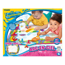 Aquadoodle Super Rainbow Deluxe Large Water Doodle Mat, Official Tomy No Mess Colouring & Drawing Game, Suitable Toddlers and Children,18 Months+