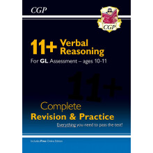 11+ GL Verbal Reasoning Complete Revision and Practice - Ages 10-11 (with Online Edition): for the 2025 exams (CGP GL 11+ Ages 10-11)