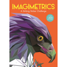 Imagimetrics: A Striking Sticker Challenge (Sticker by Number Geometric Puzzles)