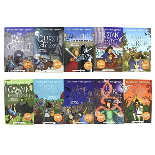 King Arthur Easy Classics 10 Book Box Set 2