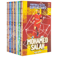 Football Elite Superstars 12 Books Box Set (Ronaldo, Messi, Salah...)